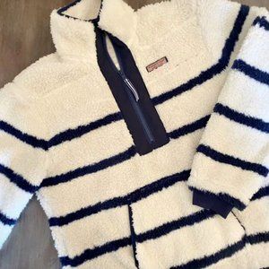 Women's Vineyard Vines Striped Sherpa SuperShep™ - NWT